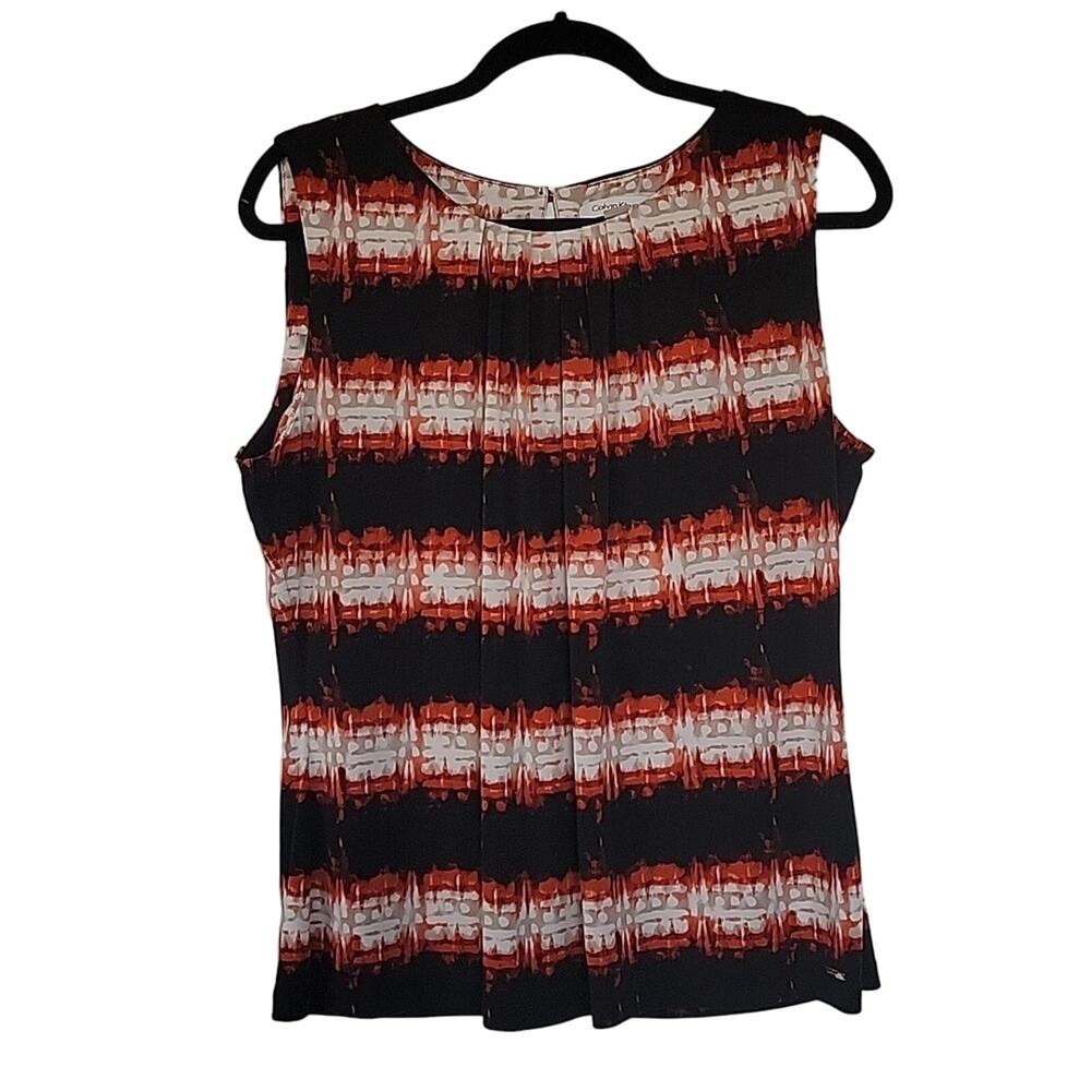 Calvin Klein Sleeveless Shell Top, XL